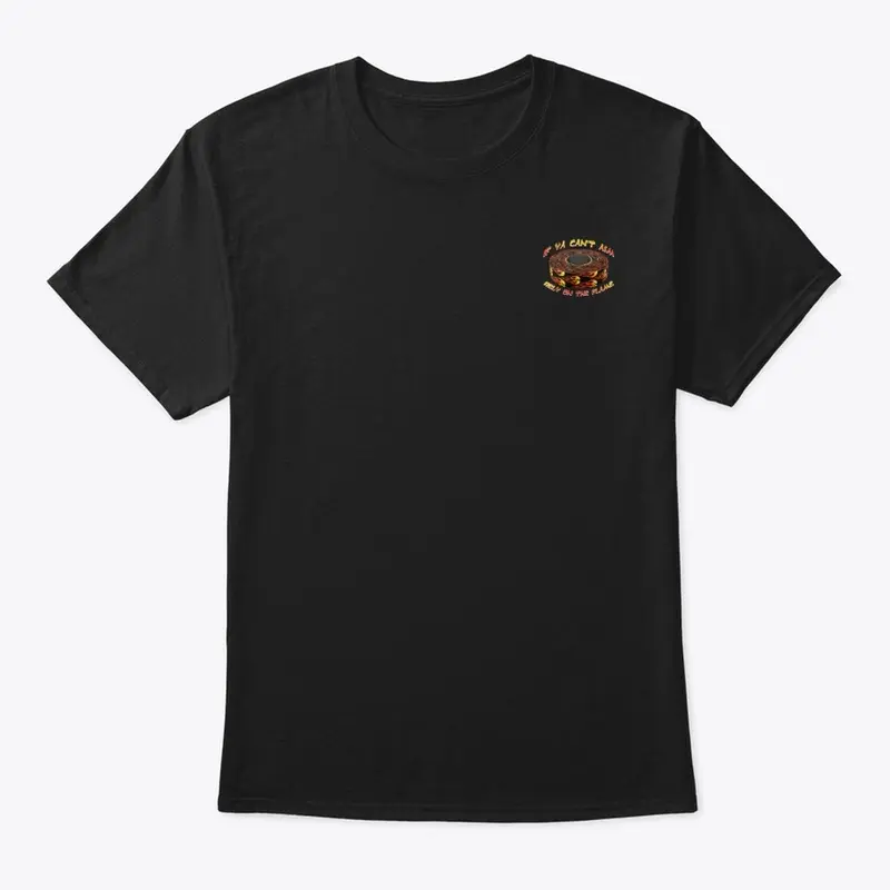 "Black" Flame Tape Shirt